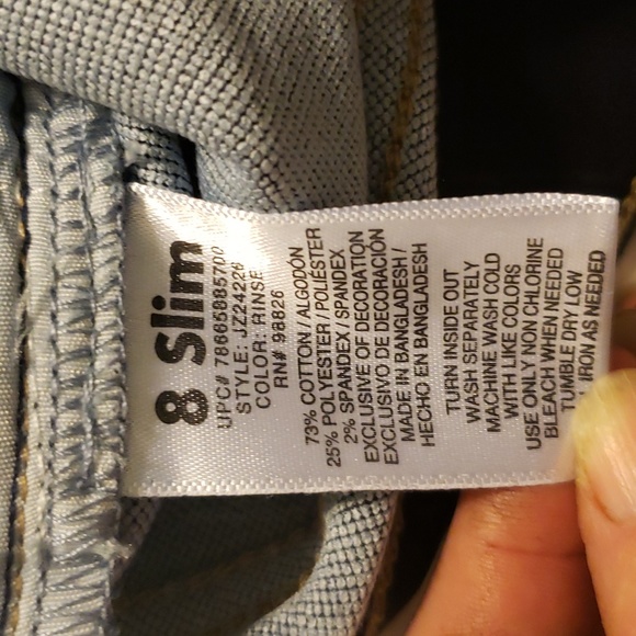 Nwt Jordache 8 slim skinny jeans - Picture 4 of 6